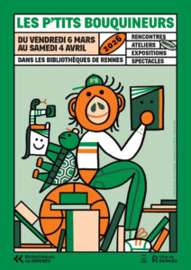 Edition 2026 des P’tits bouquineurs dans le réseau des bibliothèques de Rennes 