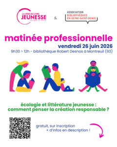 Matinée professionnelle Fédération Jeunesse & Bibliothèques de Montreuil